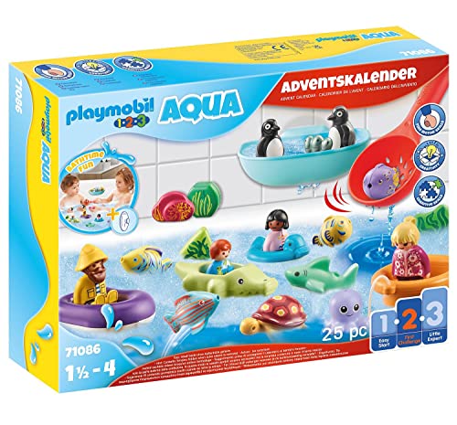 Playmobil 1 2 3 Aqua 71086 Adventskalender F