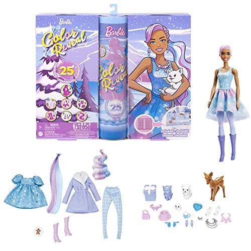 Barbie Hjd60 Color Reveal Adventskalender 1 Color Reveal
